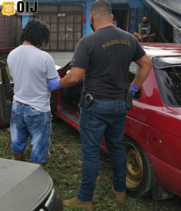 OIJ Oficina Regional de Batán: Dos hombres fueron detenidos como sospechosos de venta de droga