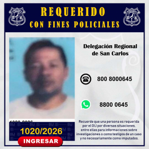 Requerido OIJ San Carlos: 1020-2026.