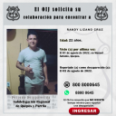 Desaparecido OIJ Quepos y Parrita: Randy Lizano Cruz