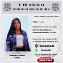 Desaparecida OIJ San José: Aneliz Valeria Urbina Dávila