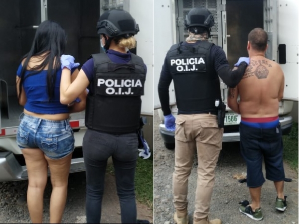 OIJ Delegación Regional Pococí Guácimo: Detenida pareja sospechosa de Corrupción de menores