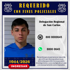 Requerido OIJ San Carlos: 1044-2026