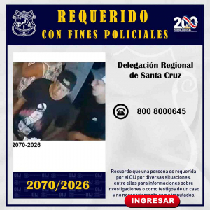 Requeridos OIJ Santa Cruz: 2070-2026