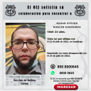Desaparecido OIJ San José: Edgar Steven Robles Chavarría