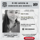 No localizada OIJ Turrialba: Ashley Jazmín Bustros Salazar