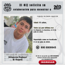 No localizado OIJ Alajuela: Fabián Guzmán Amador