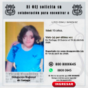 Desaparecida OIJ Cartago: Litzi Odali Sánchez