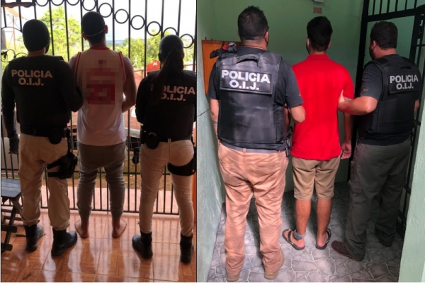 OIJ Subdelegación Regional de Quepos y Parrita: Dos jóvenes fueron detenidos como sospechosos Homicidio calificado