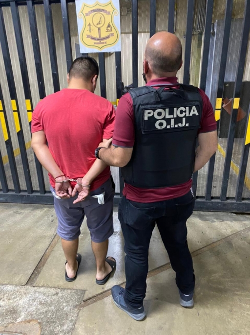 OIJ Sección Capturas: Sujeto con orden de captura fue detenido en Herradura de Garabito
