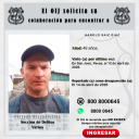 Desaparecido OIJ San José: Harold Saiz Diaz