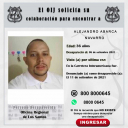 Desaparecido OIJ Los Santos: Alejandro Abarca Navarro