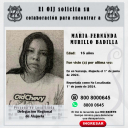 No localizada OIJ Alajuela: María Fernanda Murillo Badilla