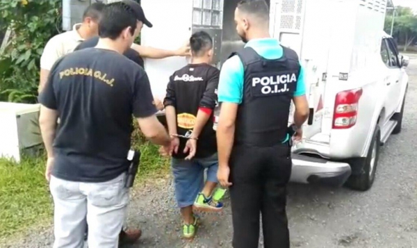 OIJ Delegación Regional de Guápiles: Sospechosos de tentativa de homicidio fueron detenidos ésta mañana.