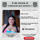 Desaparecida OIJ Upala: Natalia Esquivel Herrera