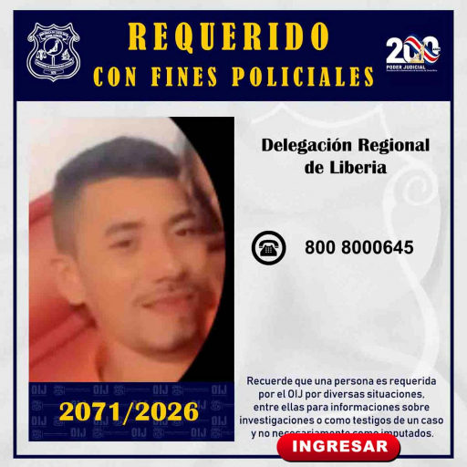 Requerido OIJ Liberia: 2071-2026