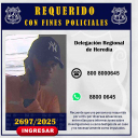 Requerido OIJ Heredia: 2697-2025