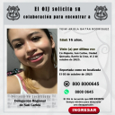 No localizada OIJ San Carlos: Yeimi Ariela Gaitán Rodríguez