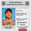 No localizado OIJ San Carlos: TAIRON JOSE RODRIGUEZ BERROCAL