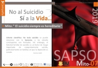 Campaña contra el suicidio: Mitos detrás del suicidio