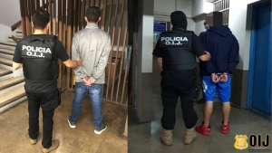 Tres hombres fueron detenidos como sospechosos de asalto a peatón