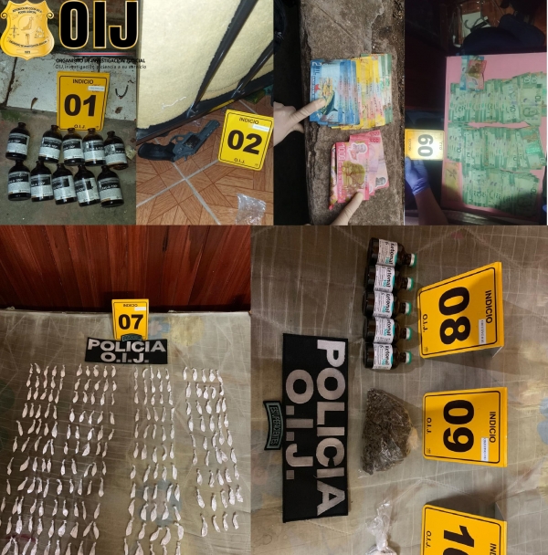 11 personas detenidas por conformar organización de venta de droga