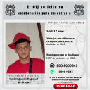 No localizado OIJ Grecia: Anthony Samuel Luna Gómez