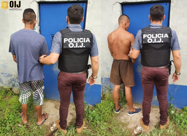 OIJ Unidad Regional de Upala: Sospechosos de robo en vivienda fueron detenidos
