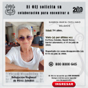 No localizada OIJ Pérez Zeledón: Sandra María Ceciliano Delgado