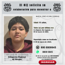 No localizada OIJ Heredia: María José Acuña Porras