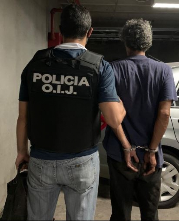 OIJ Delegación  Regional de Heredia: Un hombre fue detenido como sospechosos de Infracción a la Ley de Psicotrópicos