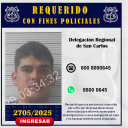 Requerido OIJ San Carlos: 2705-2025