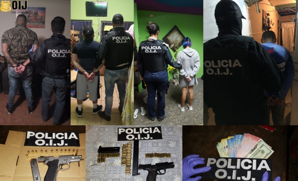 Agentes desarticulan organización dedicada al Tráfico nacional de droga
