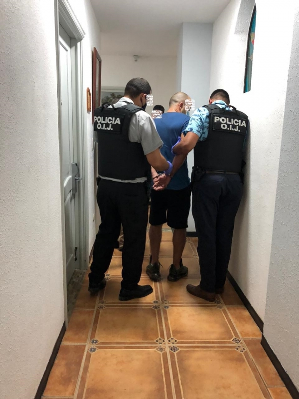 OIJ Subdelegación Regional de Quepos y Parrita: Detenido sospechoso de participar en el Homicidio de una mujer