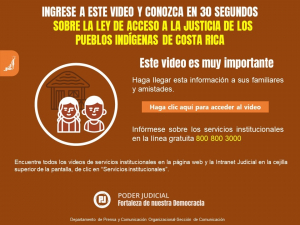 LA LEY DE ACCESO A LA JUSTICIA DE LOS PUEBLOS INDÍGENAS DE COSTA RICA