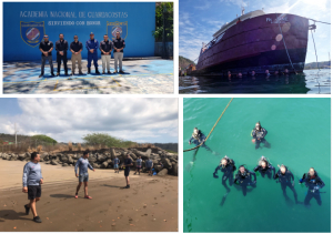 La Unidad de Buceo Criminalístico recibe capacitación por parte de la Academia Nacional de Guardacostas (ANG)