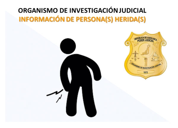 OIJ Sección de Inspecciones Oculares y Recolección de Indicios (SIORI): Agentes investigan caso de hombre herido con arma de fuego