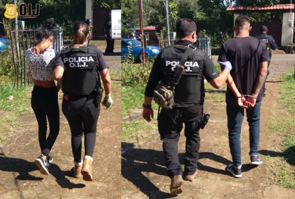 OIJ Oficina Regional de Orotina: Detenidos sospechosos de integrar banda dedicada a la venta de droga