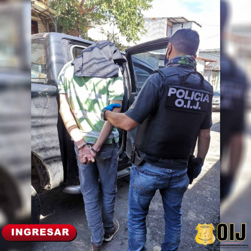 Hombre de 32 años detenido como sospechoso de Difusión de Pornografía Infantil en San Rafael de Escazú