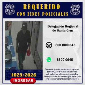 Requerido OIJ Santa Cruz: 1029-2026
