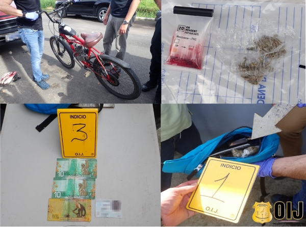 Detienen a sospechoso de venta de droga express en San Carlos