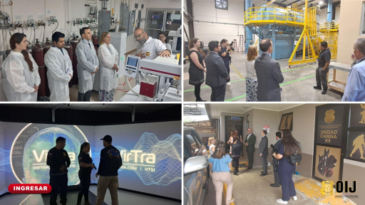 Visita de INL destaca calidad del trabajo del OIJ