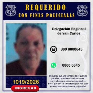 Requerido OIJ San Carlos: 1019-2026.