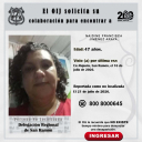 No localizada OIJ San Ramón: Naidine Francisca Jiménez Araya