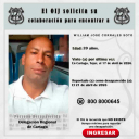 Desaparecido OIJ Cartago: William José Corrales Soto
