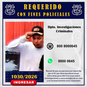 Requerido OIJ San José: 1030-2026