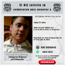 Desaparecido OIJ Puntarenas: Esteban Arias Villalta