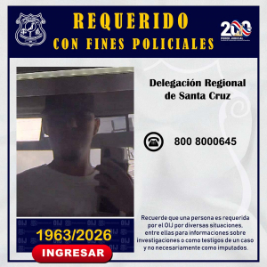 Requerido OIJ Santa Cruz: 1963-2026