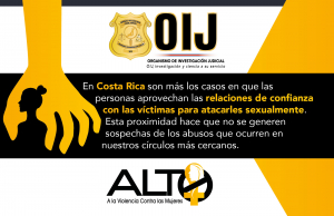 Alto a la violencia contra las mujeres