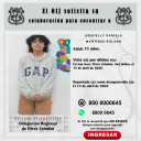 Desaparecida OIJ Pérez Zeledón: Aracelly Daniela Martínez Solano