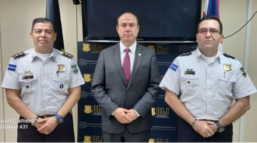 VISITA DE AGREGADOS DE LA POLICÍA NACIONAL DE EL SALVADOR